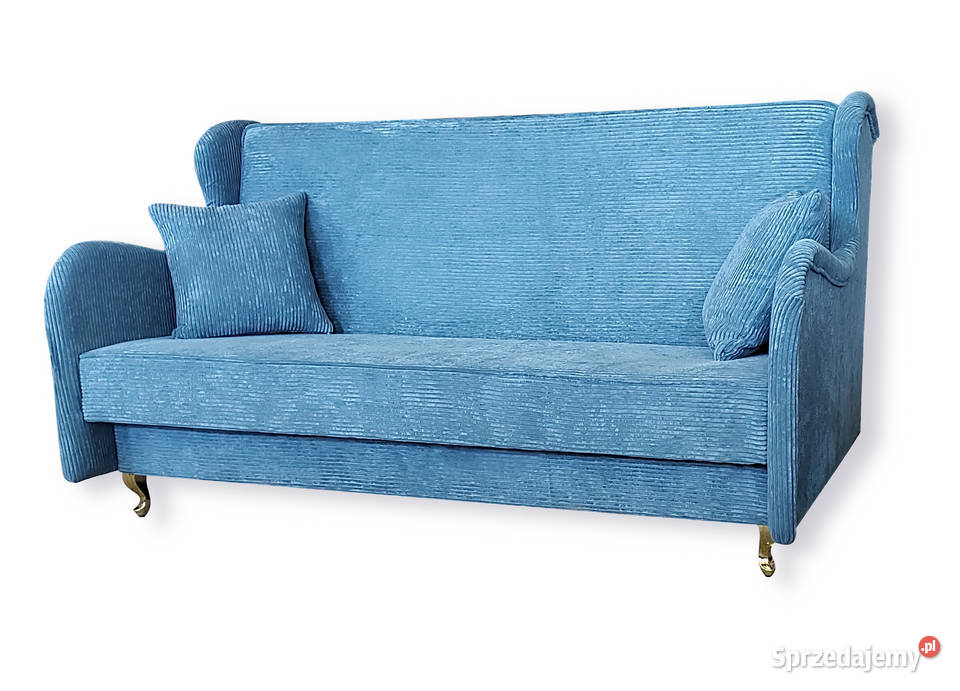 Wersalka Kanapa Sofa rozkładana pojemnik sztruks Warszawa
