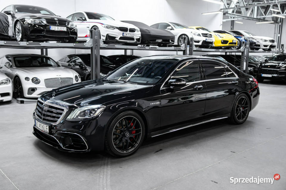 Mercedes S 63 AMG 26 000 Bezwypadkowy Noktowizor komputer pokładowy