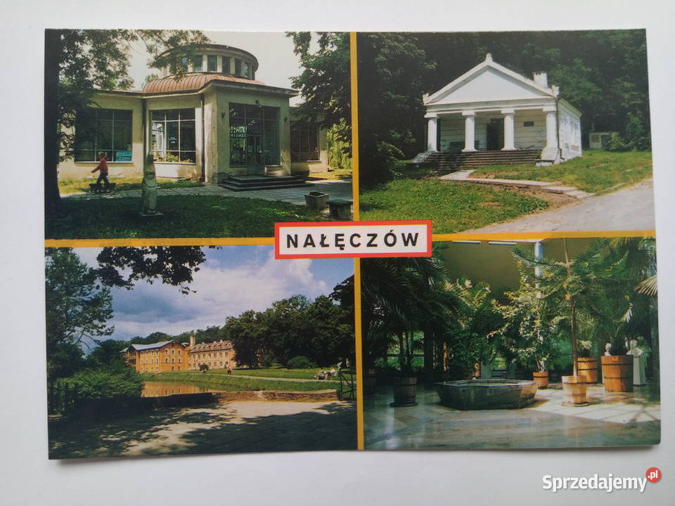 Pocztówka Nałęczów lata 90te Dąbrowa Górnicza