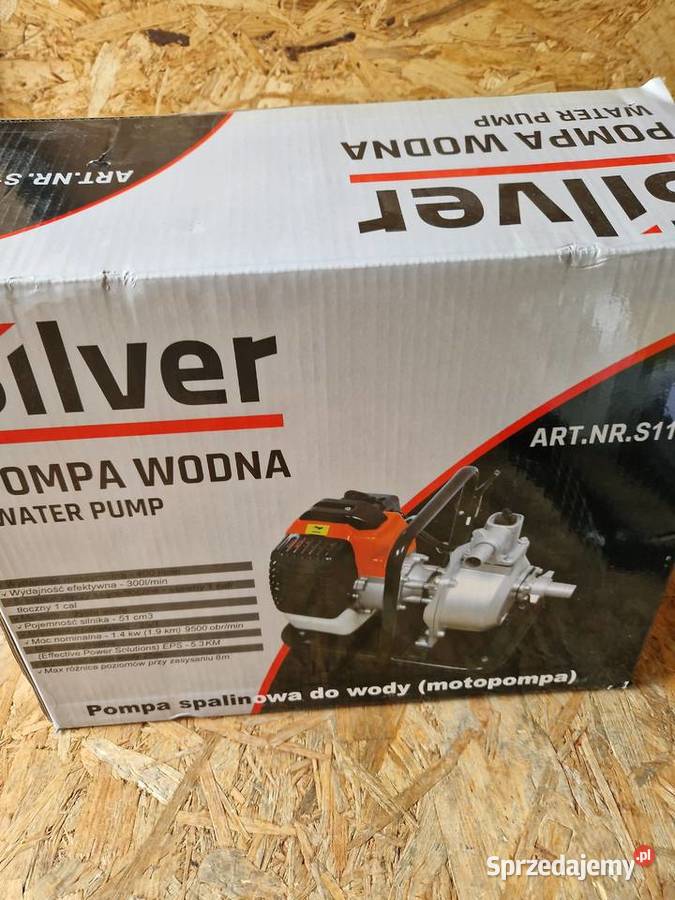 SILVER MOTOPOMPA POMPA POWIERZCHNIOWA 1 513 53 wielkopolskie Głogowa