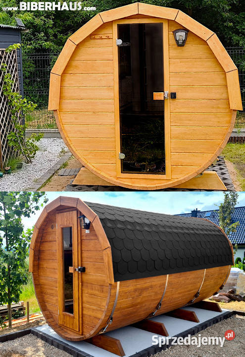 SAUNA Ogrodowa 400 Beczka 500L Akcesoria Nowy Targ sprzedam