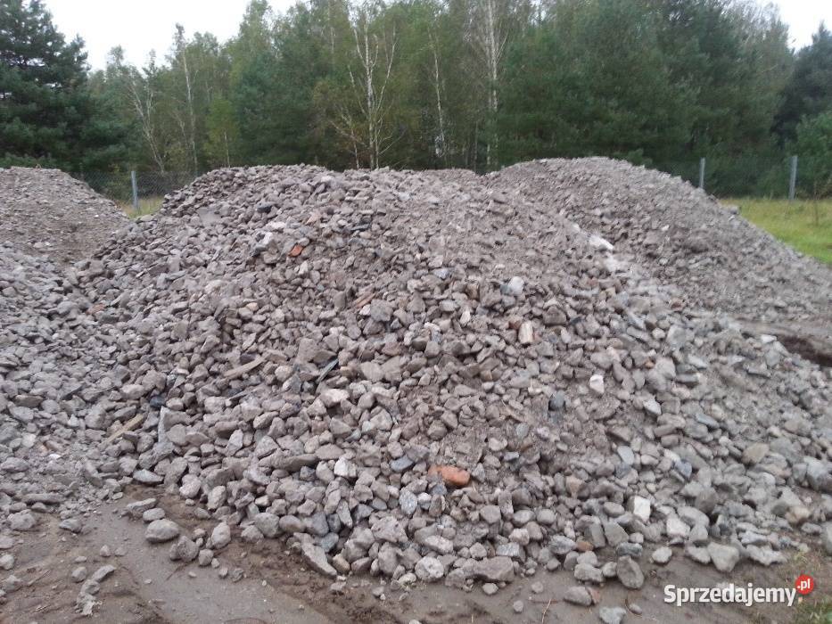Beton kruszony gruz kruszony mała wywrotka małopolskie Kraków