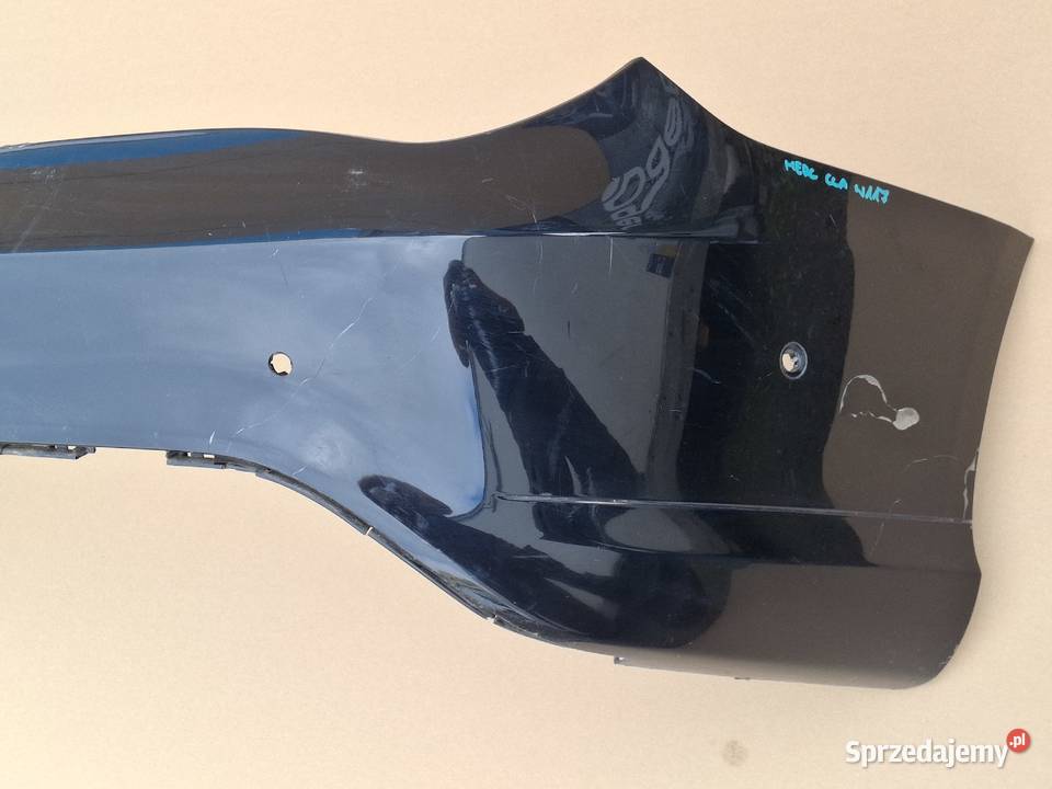 MERCEDES CLA W117 C117 ZDERZAK TYŁ TYLNY PDC Bieleń