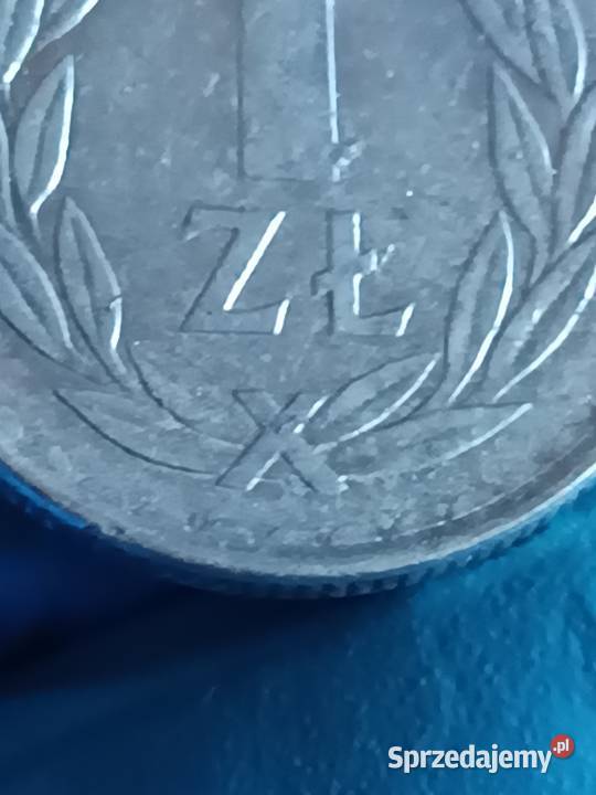 Sprzedam trzecia monete 1 zl 1982 r Cienka Data lubelskie Chełm