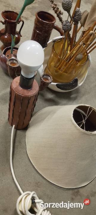 Zestaw ozdób glinianych kamionkowych Augustów