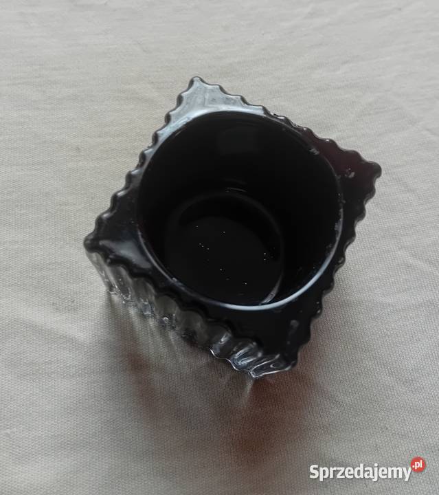 Świecznik Tealight szkło częścowo malowane na Koźminek