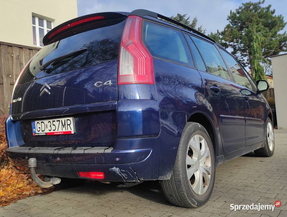 Citroen C4 Grand Picasso 7 osobowy bezwypadkowy Gdańsk