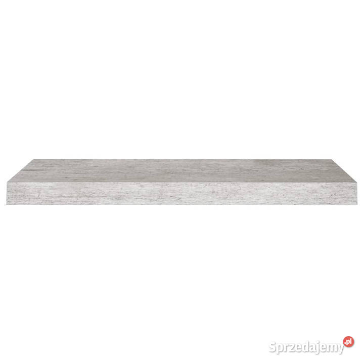 Półki ścienne 2 szarość betonu 60 x 235 x 38 MDF Warszawa