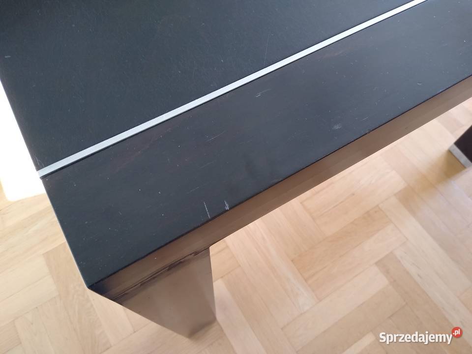 Solidny stół z litego drewna 200 x 100 mahoń Radom