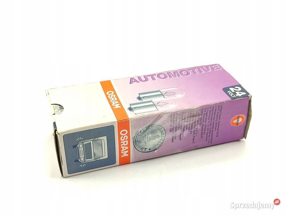 ŻARÓWKA KOMPLET 10 OSRAM 24V R10W 10W BA15S 5637