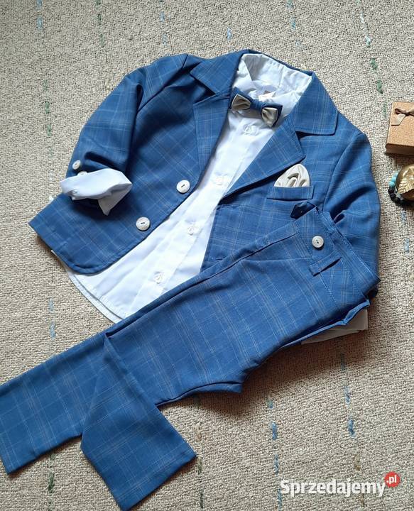 Garnitur niebieski 4czesciowy chłopca Folletti lubelskie Lublin