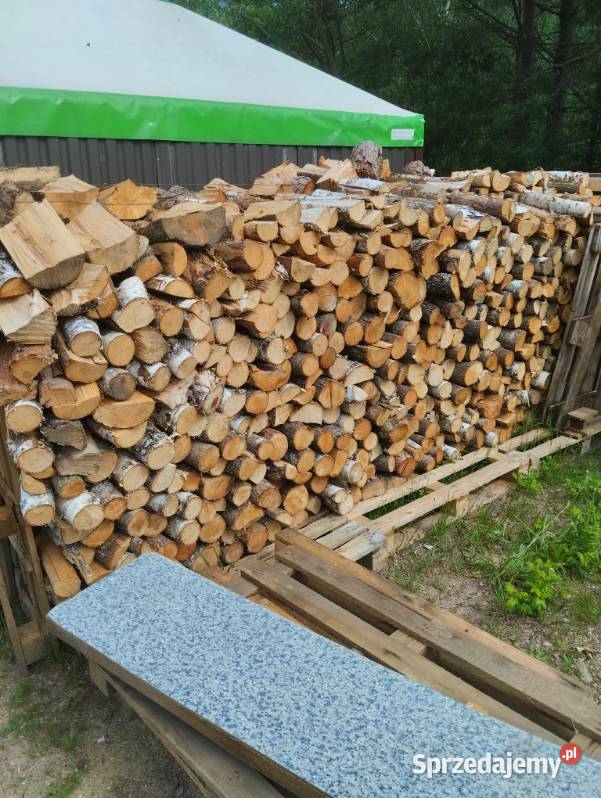 Sprzedam suche drzewo kominkowe opałowe buk dąb pomorskie