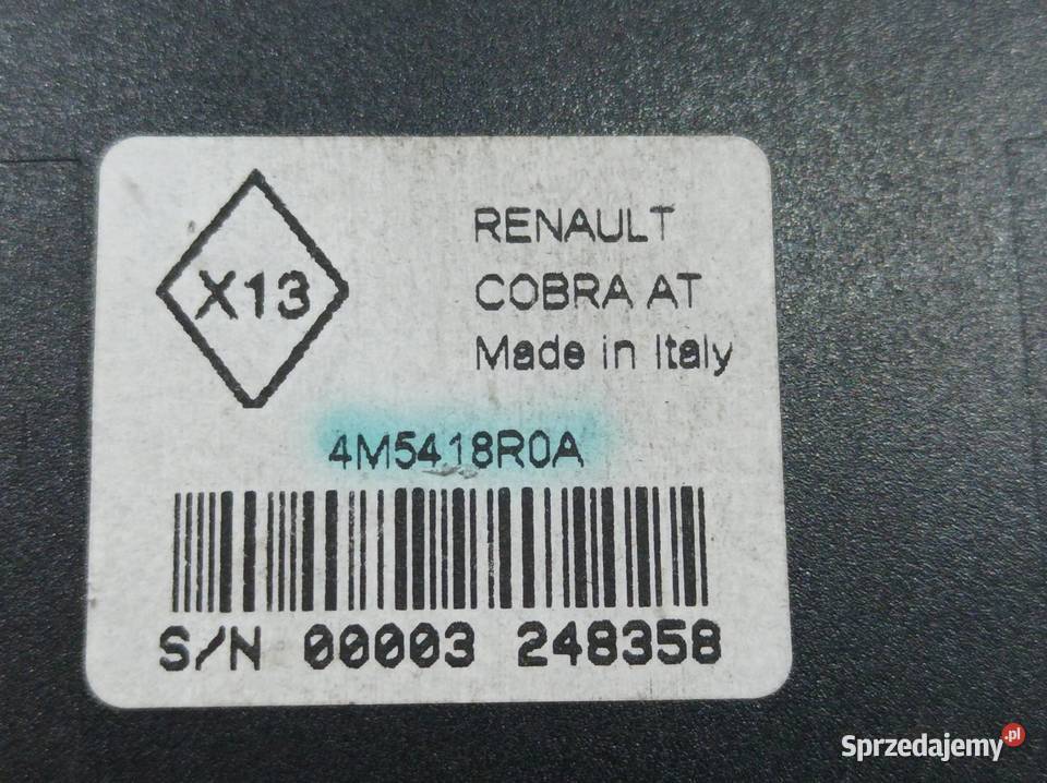 MODUŁ ALARMU 4M5418R0A Renault Laguna III 2007