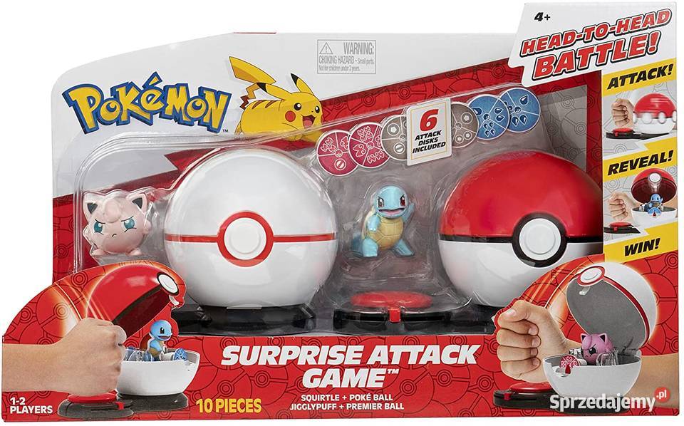 Pokemon Gra Surprise Attack Atak z zaskoczenia Mogilany