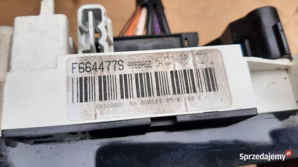 panel sterowania nawiewem Citroen C3 I C2 Dębno