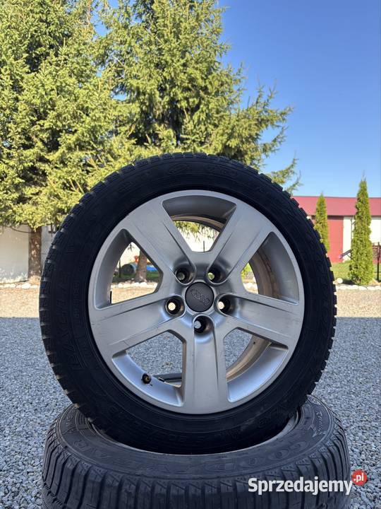 Koła 16 Audi 5x112 opony zimowe Łuków sprzedam