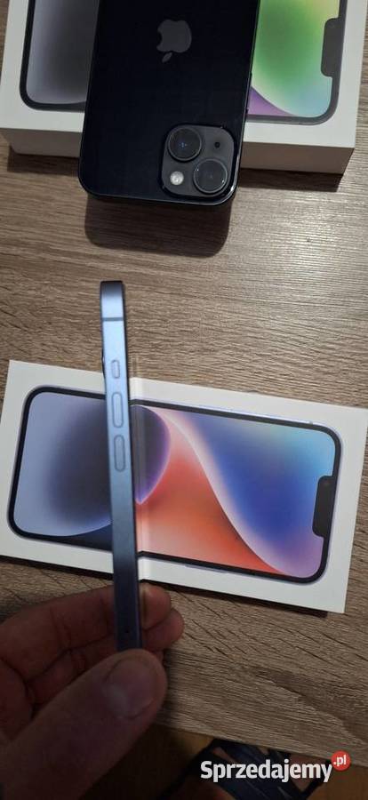 Iphon 14 czarny i blekitny Poznań