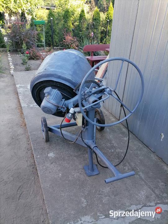 Betoniarka 250 L 400V Mieszarki Aleksandrów Kujawski