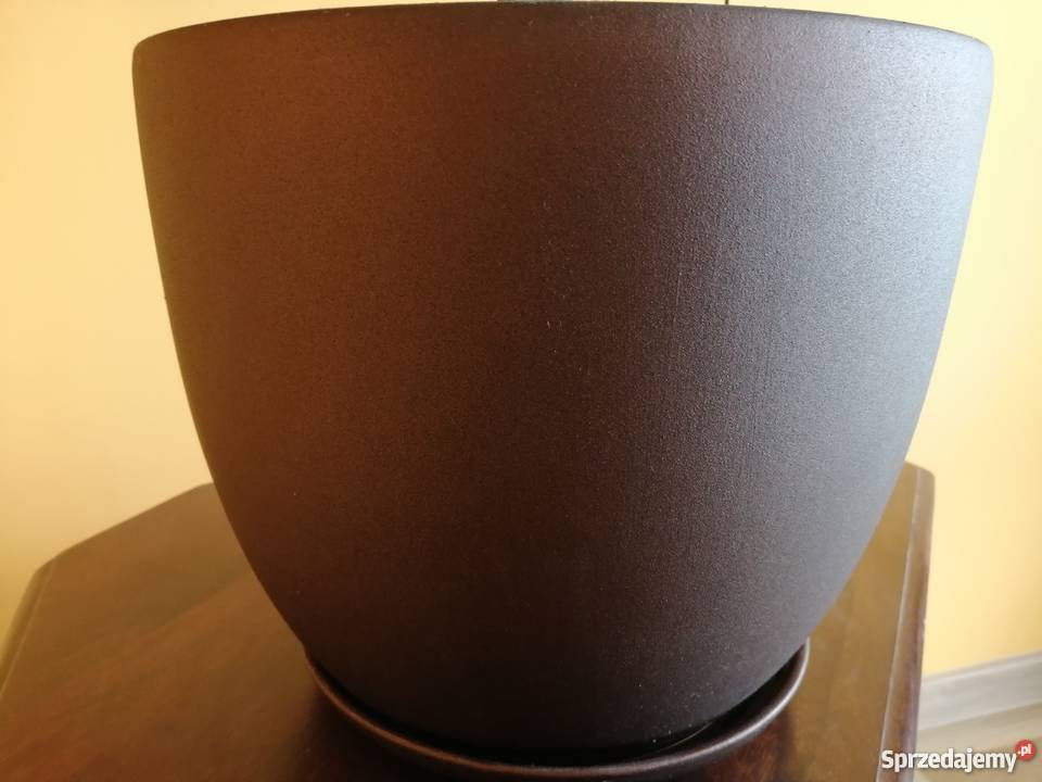 donica - duża, ceramiczna