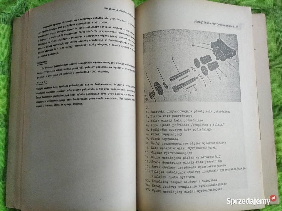 Ursus MF Instrukcja napraw silników Perkins