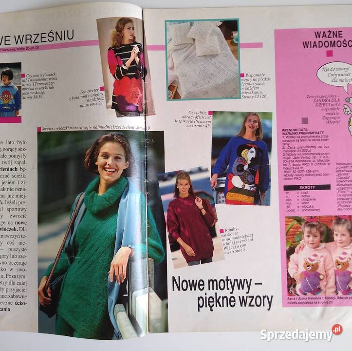 Modne Dzianiny Sandra 91992 pomorskie Gdańsk