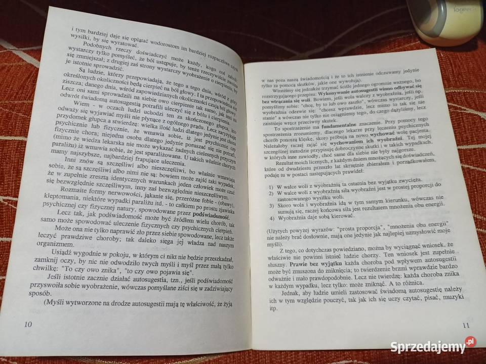 Świadoma autosugestia jako środek opanowania miękka wielkopolskie Poznań sprzedam