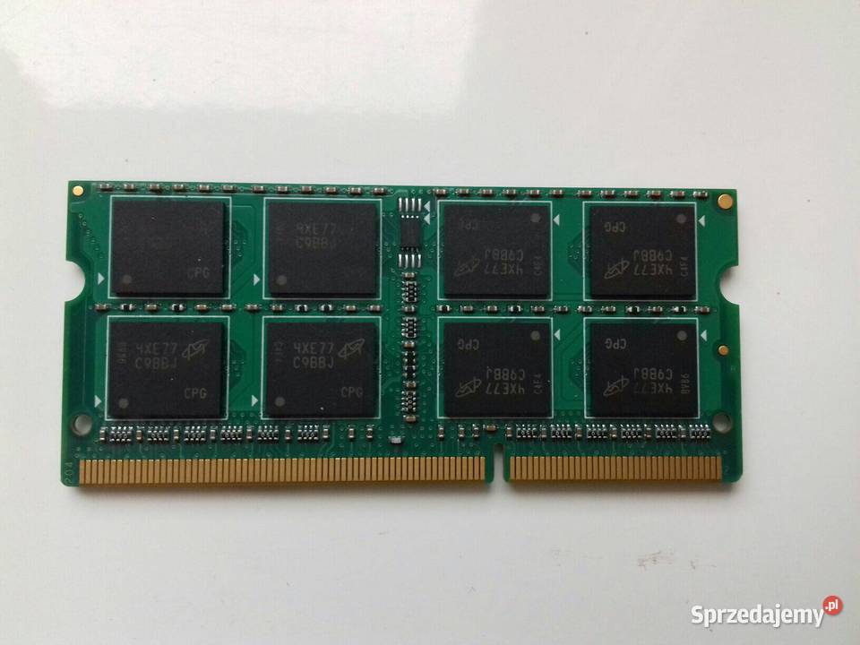 Micron Samsung DDR3 4GB PC310600 SODIMM 15V Bydgoszcz
