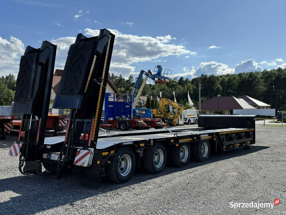 niskopodwoziowa Bodex 4 osiowa NN4J pełny VAT Widełki