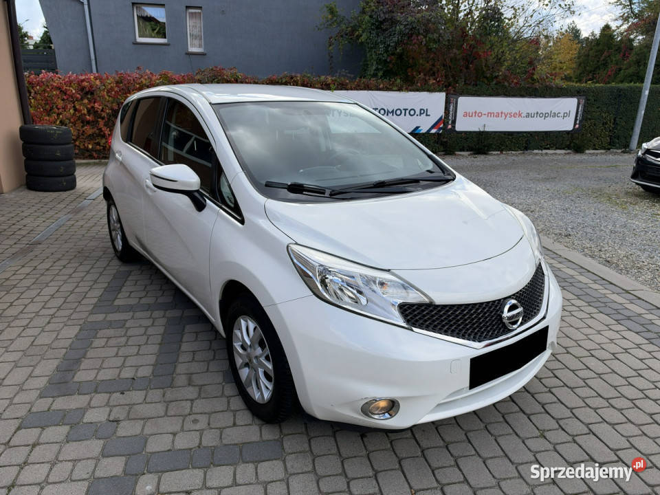 Nissan Note 12 80 Klima Navi Serwis 1Właściciel Orzech