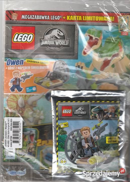 Lego Jurrasic World 42022 Owen łódź z napędem
