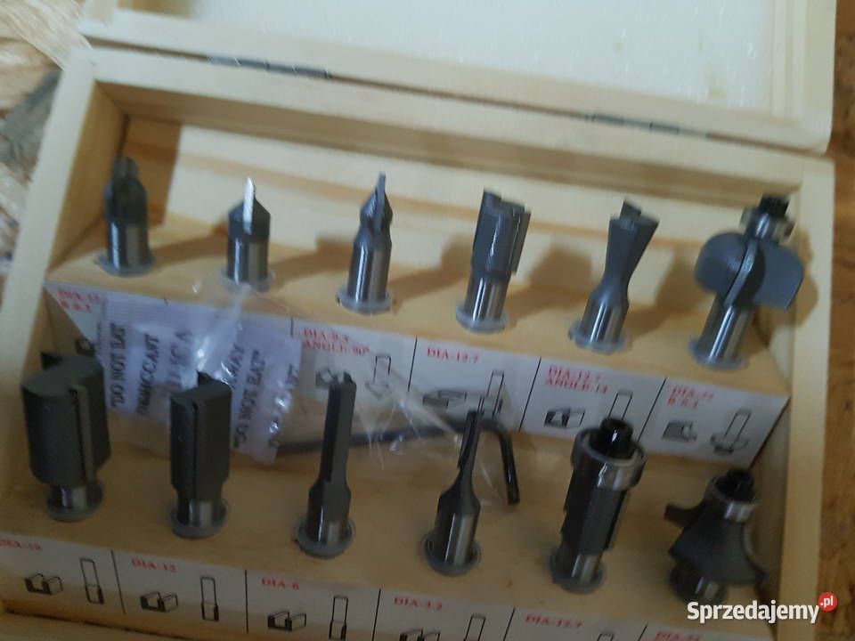 FREZY KSZTAŁTOWE DO DREWNA 12 EL FREZ DO Głogowa