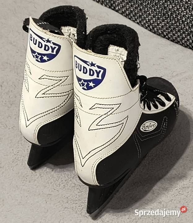 Łyżwy hokejowe rozmiar 35 wkładki 225 Skóra Piotrków Trybunalski