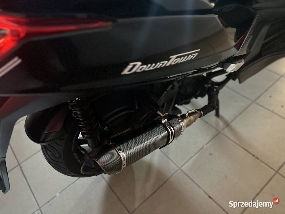 Sprzedam maxi skuter Kymco downtown 1253 2018 r Konin sprzedam