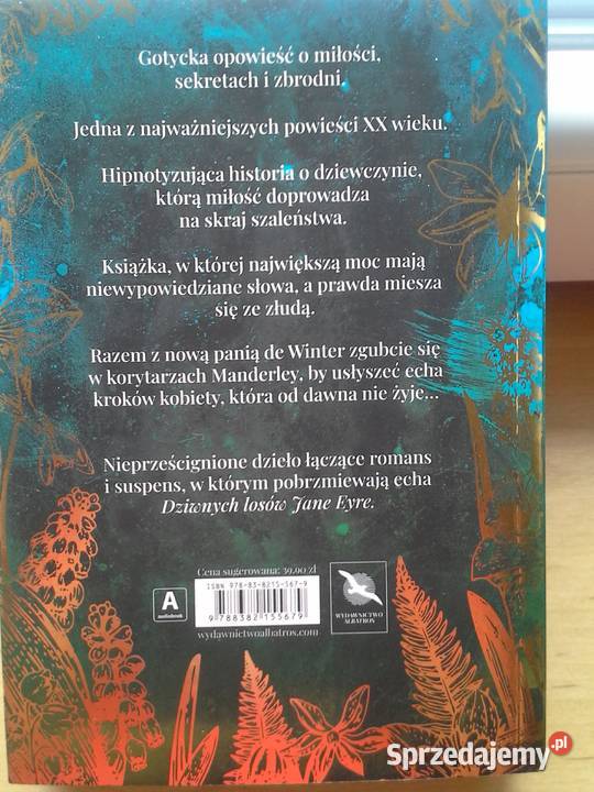 Rebeka Daphne du Maurier powieść 2021r Warszawa