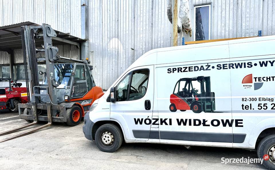 Wózek widłowy 15 Tony NOWY Spalinowy LPG Kabina kabina Gdynia