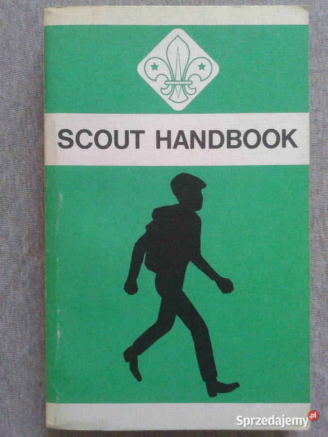 Angielska ksiazka SCOUT HANDBOOK Harcerstwo Rok wydania 1967 Puławy