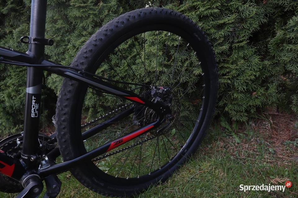 Rower unibike mission czarnoczerwony Wola Książęca