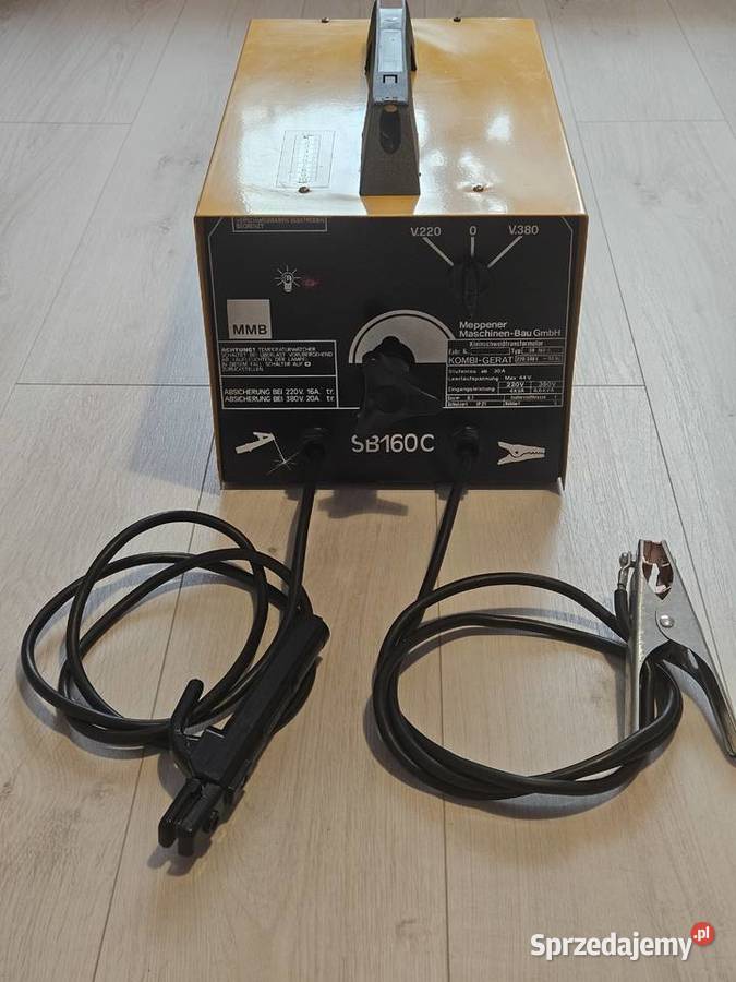 Spawarka MMA Meppener Maschinen Bau MMB SB160C Górki Śląskie