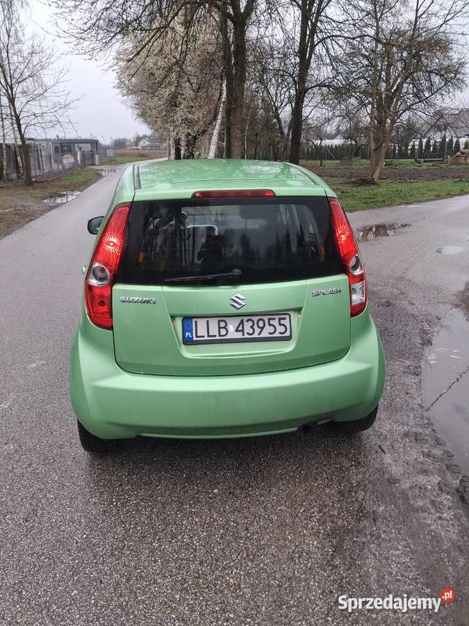Suzuki Splash 2009r 13 DDiS 75 klimą alufelgi