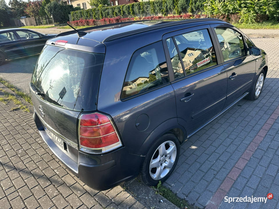 Opel Zafira 7 miejsc tempomat mocny i niezawodny 120KM Zafira Wejherowo
