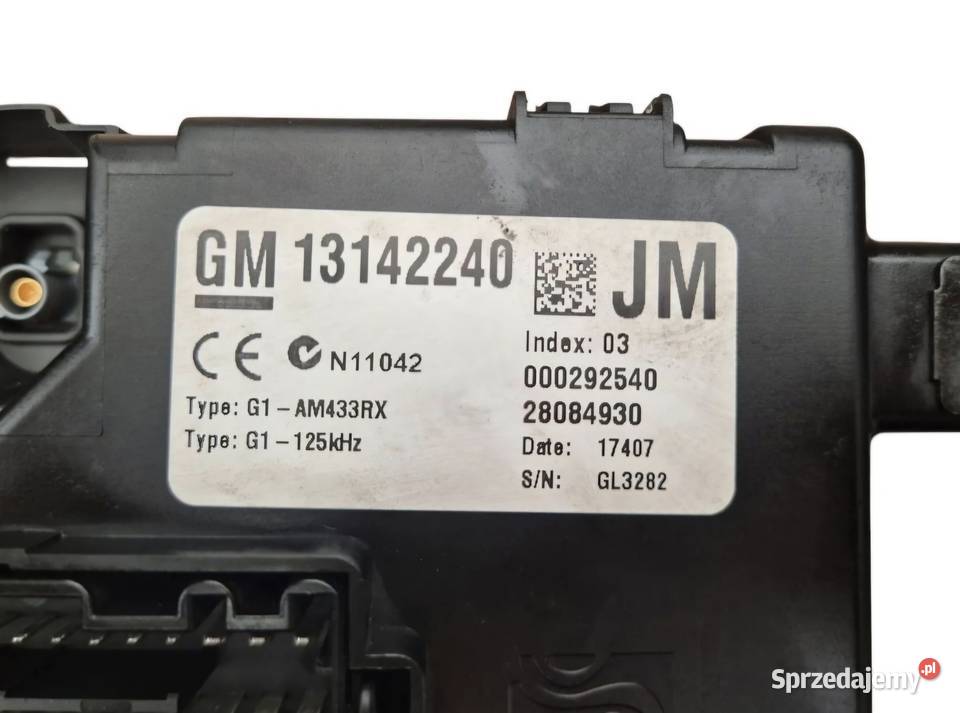 SKRZYNKA BEZPIECZNIKÓW MODUŁ BSI OPEL CORSA D 13 Działoszyce