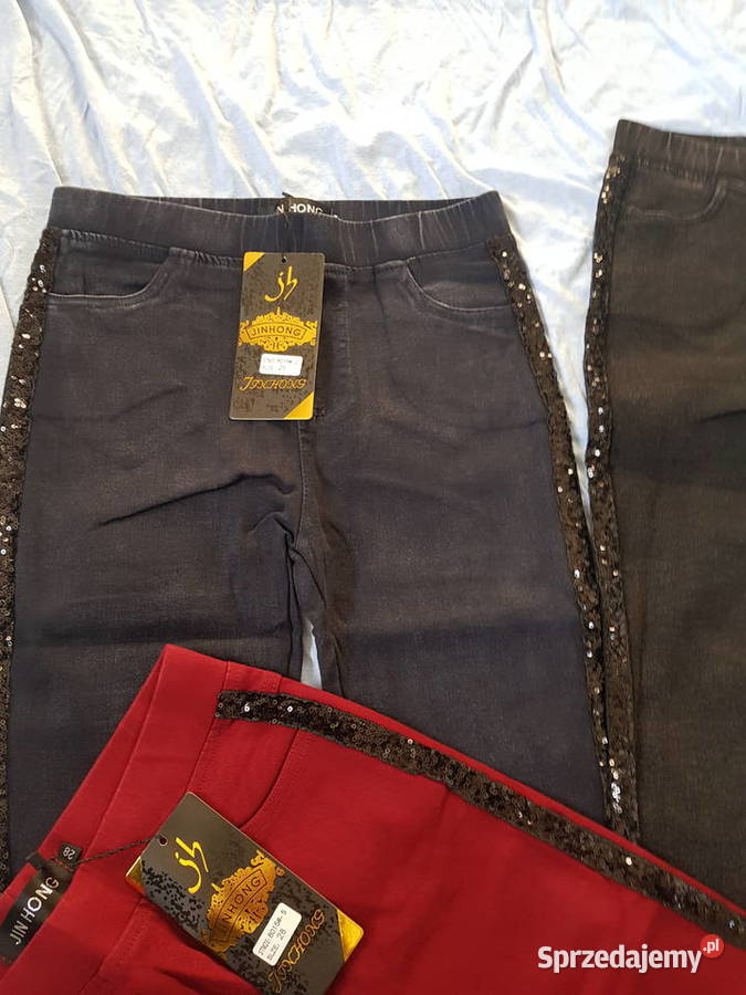 Dzinks Leginsy Super Jakość 2530 6 sztuk Hutr Spodnie sprzedam