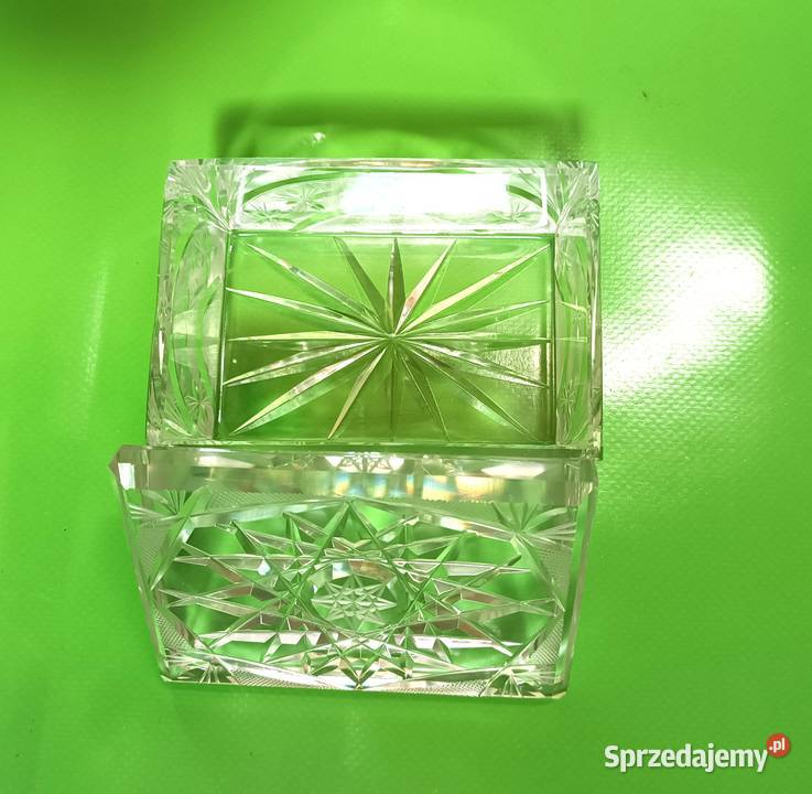 Szkatułki kryształowe 3 opolskie Opole
