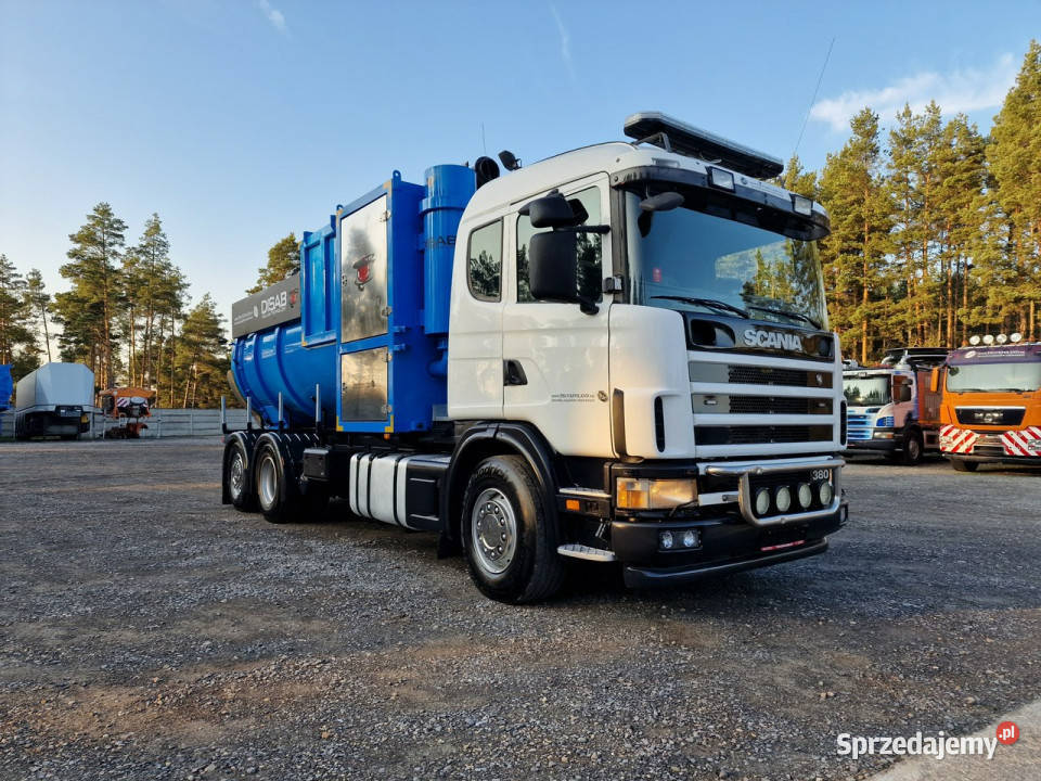 Scania Disab DECO 09 Ładowarka próżniowa świętokrzyskie Daleszyce