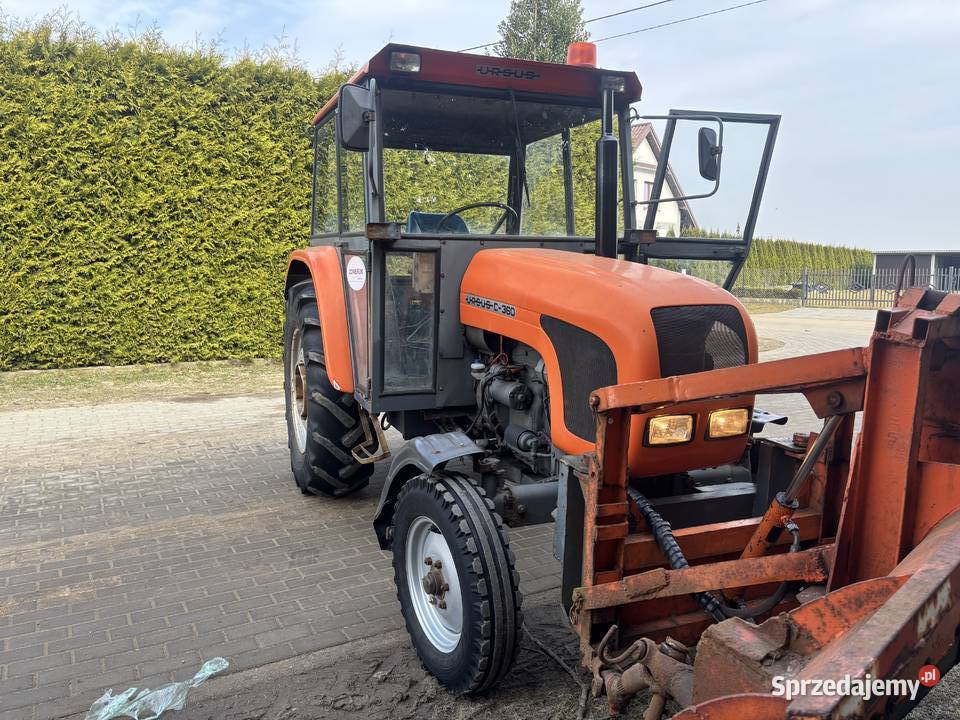 Ursus C360 z pługiem Karlikowo