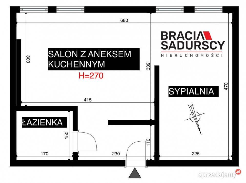 Mieszkanie 30m2 2pokojowe Kraków małopolskie