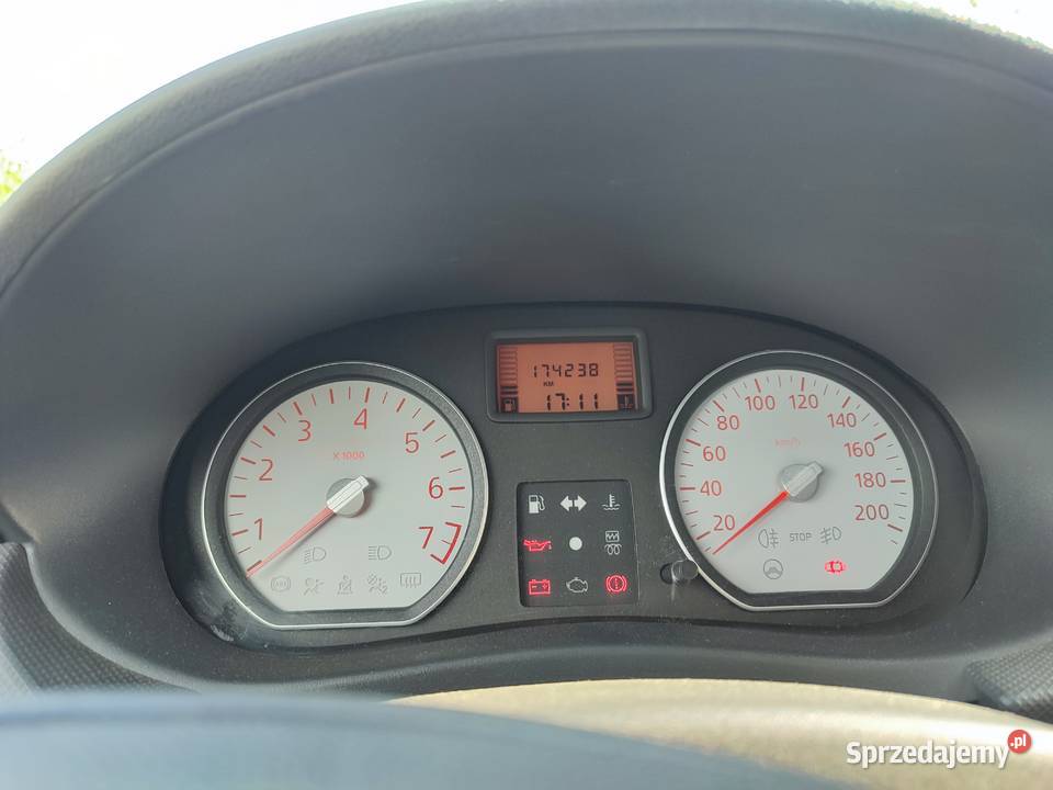 Dacia Sandero Laureate 16 2008 174 przebiegu Zarejestrowany w Polsce Rzeszów