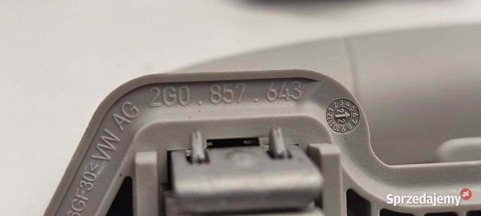 SKODA KAROQ RĄCZKI UCHWYTY KOMPLET 2G0857643