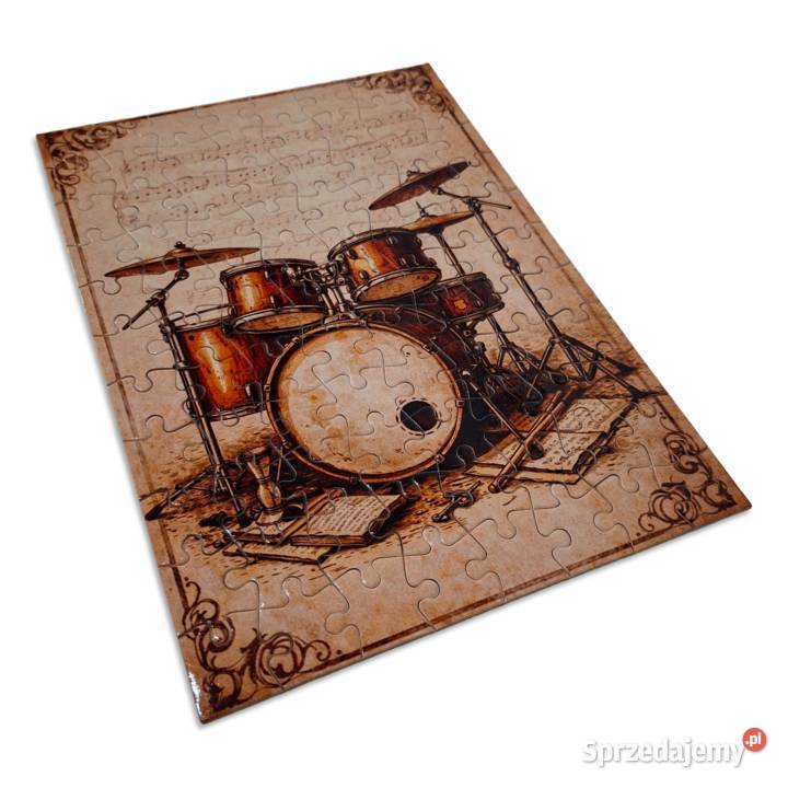 Puzzle Wilk Neon 88 elementów A4 Energetyczny