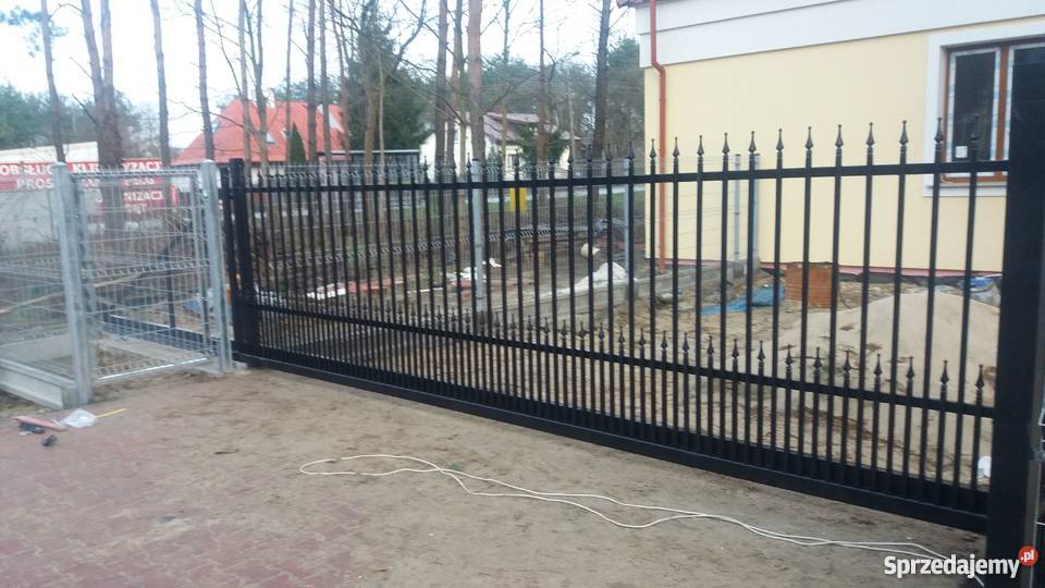 Brama przesuwna st PłockWarszawa Płońsk Ciechanów